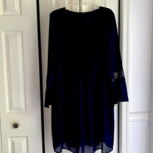 Chiffon dress size L,
